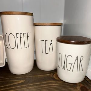 Rae Dunn canister set